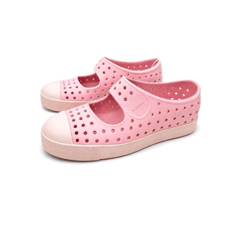 Native Jefferson Juniper Toddler Mary Jane Water Shoes Rose Pink Dust Pink C10